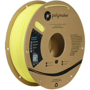 Black Additronix PolyLite PLA Pro filament spool, 1.75mm diameter, 1kg weight, for 3D printing.