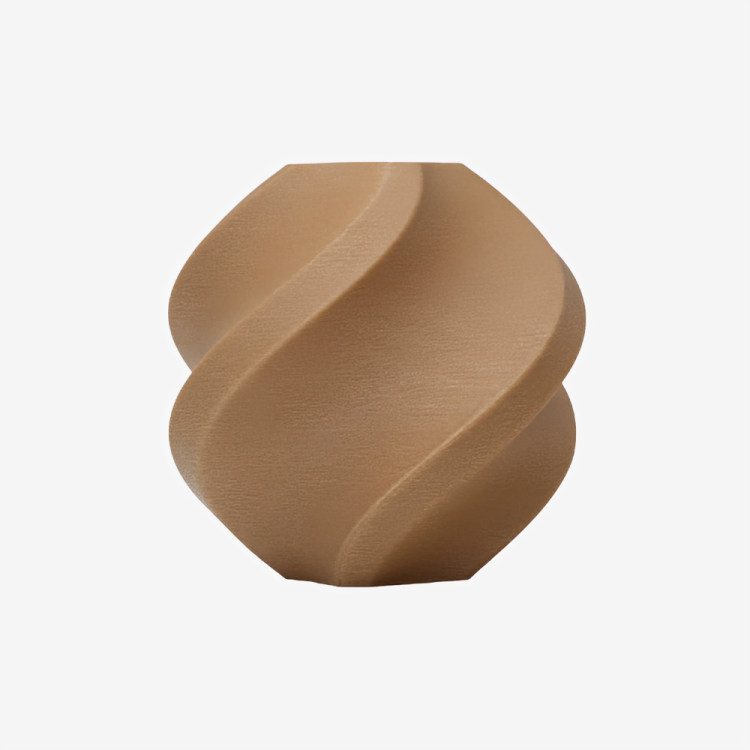 Additronix Bambu Lab PA6-GF brown filament spool for 3D printing, showing the textured filament material.