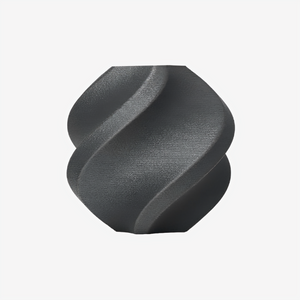 Gray Bambu Lab PA6-GF filament spool by Additronix, showcasing the reinforced nylon filament for 3D printing.