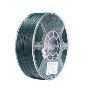 Additronix eSUN ABS-CF filament spool in dark green, durable carbon fiber reinforced 3D printing filament for strong, high-quality prints.