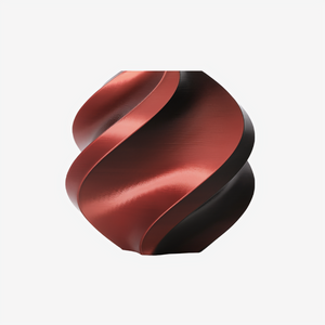 Additronix Bambu Lab PLA Silk filament in Velvet Eclipse Black-Red, multi-color 3D printing filament with a smooth, shiny finish.