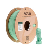 Additronix eSUN PLA-Matte filament in deep black, 1.75mm, 1kg spool, showcasing the matte finish and filament texture.