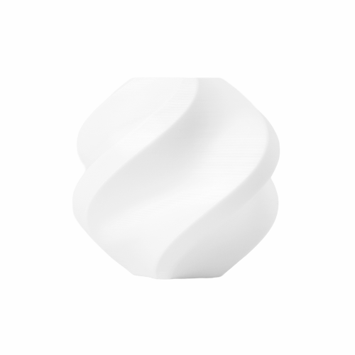 White Bambu Lab TPU 90A filament spool from Additronix, showcasing flexible 3D printing filament for versatile projects.
