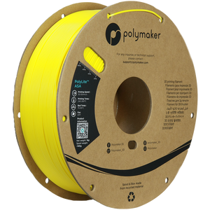 Additronix PolyLite ASA filament spool with vibrant orange 3D printing filament on a reel, showcasing the material's smooth texture.
