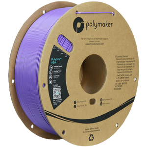 Additronix PolyLite ASA filament spool showing vibrant orange filament coiled on a reel for 3D printing.