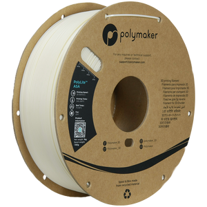 Additronix PolyLite ASA filament spool showing bright orange 3D printing filament for durable outdoor models.