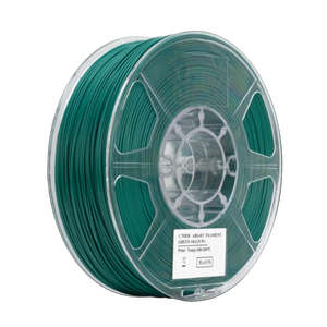 Light grey eSUN ABS-HT filament spool from Additronix, 1.75mm diameter, 1kg roll for 3D printing.