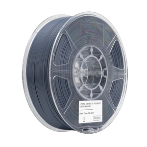 Light grey eSUN ABS-HT filament spool by Additronix, 1.75mm, 1kg, suitable for 3D printing.