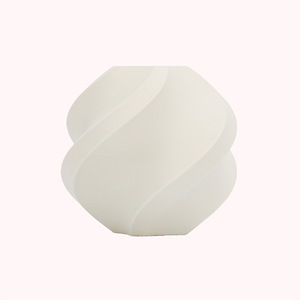Additronix Bambu Lab PLA Matte filament in matte bone white, showing the filament spool with textured white filament coil.