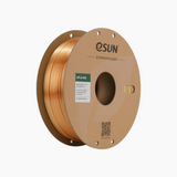 Colorful eSUN PLA Silk Rainbow filament spool showing vibrant, shiny multicolor 3D printing filament from Additronix.