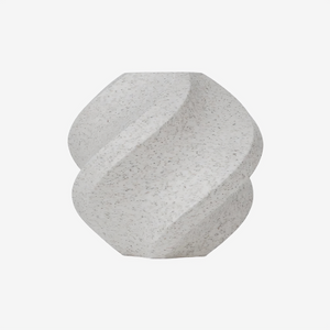 White marble Bambu Lab PLA filament by Additronix, showcasing smooth, marbled texture suitable for 3D printing projects.