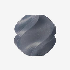 Slate gray Bambu Lab PLA Sparkle filament by Additronix, showing the textured, shimmering filament spool.