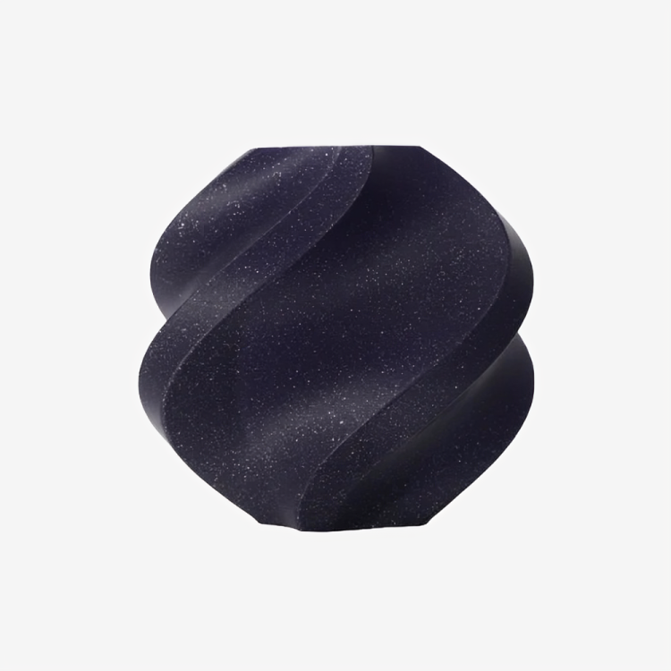 Royal purple Bambu Lab PLA Sparkle filament by Additronix with shimmering sparkle finish, shown in a close-up image.