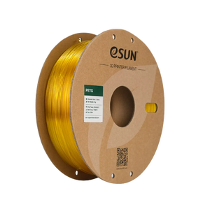 Translucent blue eSUN PETG filament by Additronix, 1.75mm diameter, 1kg spool for 3D printing.