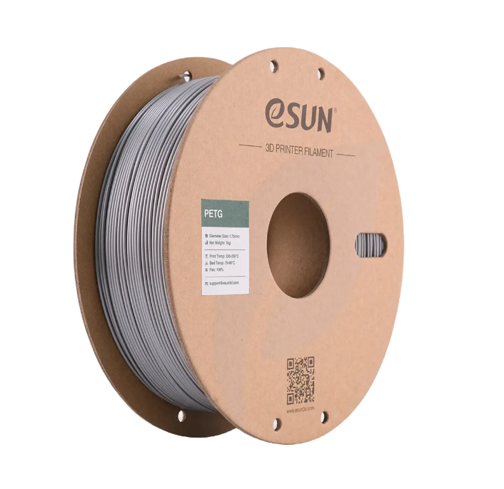 Translucent blue eSUN PETG filament by Additronix, 1.75mm, 1kg spool for 3D printing.