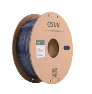 Translucent blue eSUN PETG filament by Additronix, 1.75mm, 1kg spool, suitable for 3D printing projects.