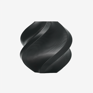 Black Bambu Lab TPU 95A HF filament spool by Additronix, showing the flexible thermoplastic filament coiled on a spool.