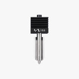 Additronix Bambu Hotend H2/P2S with metal nozzle and cooling components for 3D printing.