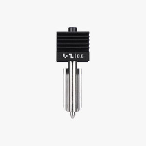 Additronix Bambu Hotend H2/P2S with metal nozzle and cooling components for 3D printing.