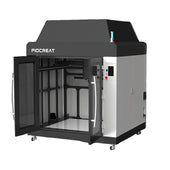 Additronix PioCreat G12 pellet 3D printer with sleek design and digital controls, shown in a clean workspace setting.