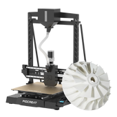 Additronix PioCreat G5 Ultra Pellet 3D printer with PETG10GF-3 filament loaded and ready for printing.