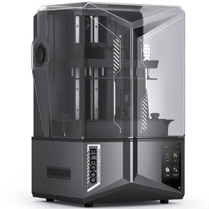 Additronix Elegoo Saturn 4 Ultra 16K resin 3D printer with large build volume and high-resolution LCD screen in a sleek design.