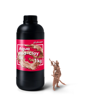Additronix Phrozen Aqua 8K resin bottle with label, showing high-quality 8K resin for 3D printing on a clean surface.