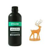 Additronix eSUN Resin-PLA resin container with label and nozzle for 3D printing filament.