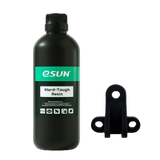 Additronix eSUN Hard Tough Resin for 3D printing, showing a molded object printed with durable, high-strength resin.