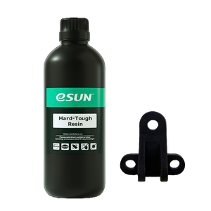 Additronix eSUN Hard Tough Resin for 3D printing, showing a molded object printed with durable, high-strength resin.