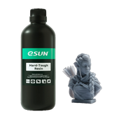 Additronix eSUN Hard Tough Resin for 3D printing, showcasing a solid, durable resin with a smooth, detailed finish.