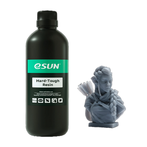 Additronix eSUN Hard Tough Resin for 3D printing, showcasing a solid, durable resin with a smooth, detailed finish.
