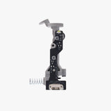 Additronix AMS feeding funnel spare part with a clear view of the funnel and connecting components for replacement use.