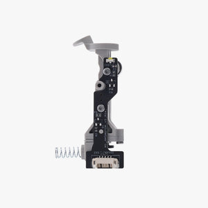 Additronix AMS feeding funnel spare part with a clear view of the funnel and connecting components for replacement use.