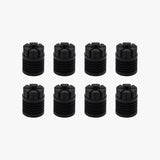 Additronix Anti-Vibration Feet for X1 and P1 Series spare parts, close-up of black rubber feet with metal mounting base.