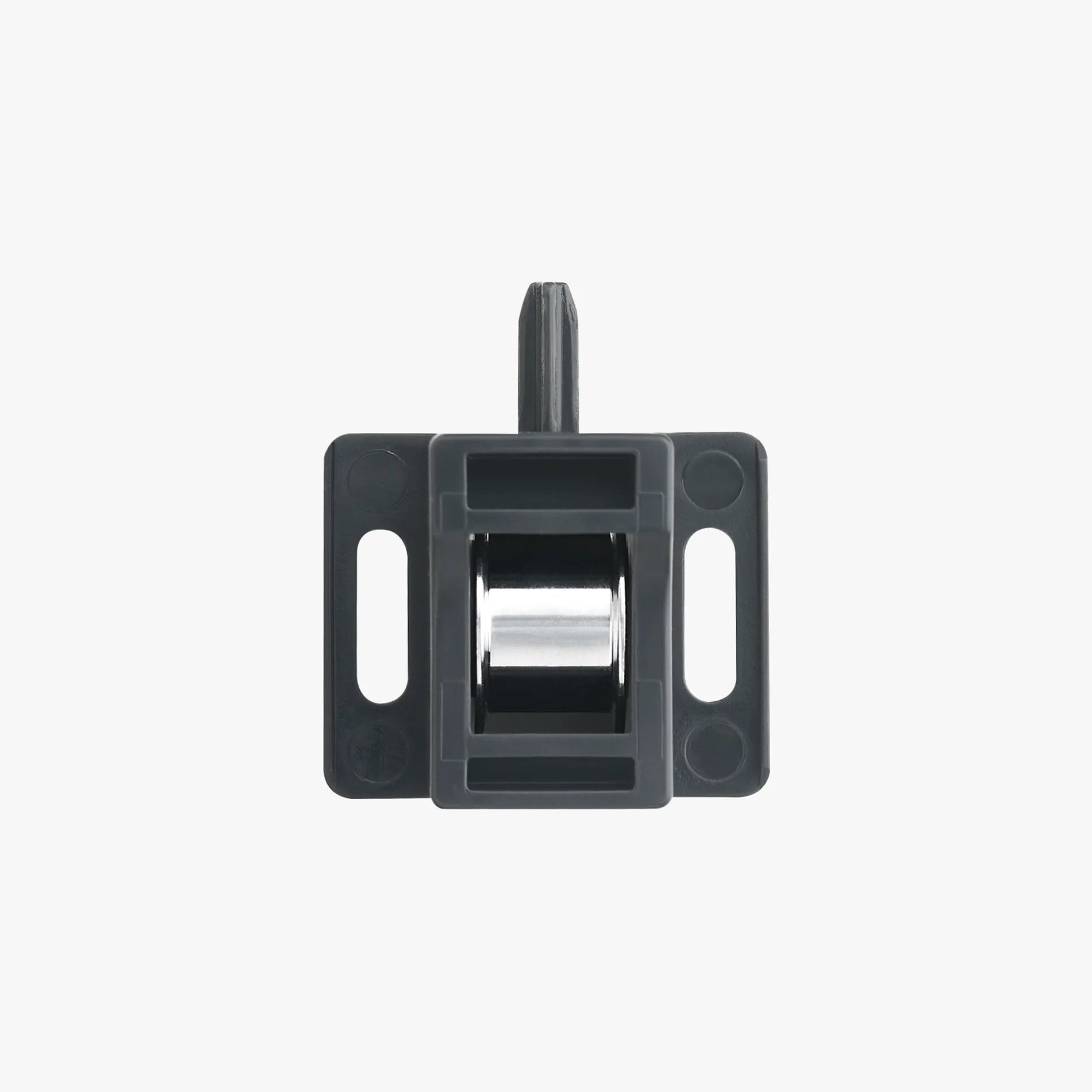 Additronix XY Belt Tensioner with Pulley for X1 Series, spare part designed for reliable belt tensioning in machinery.