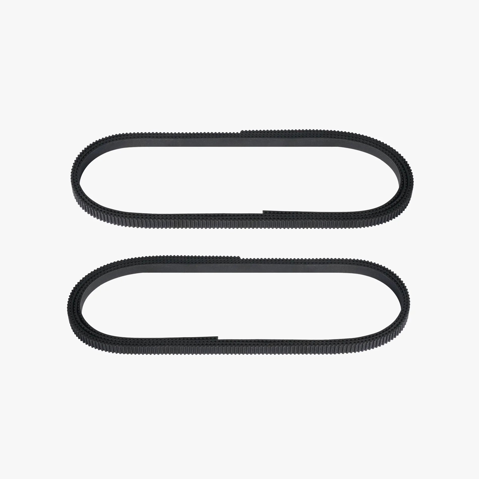 Additronix XY Belt X1 Series spare part showing black rubber belt with metal reinforcement for machinery or equipment.