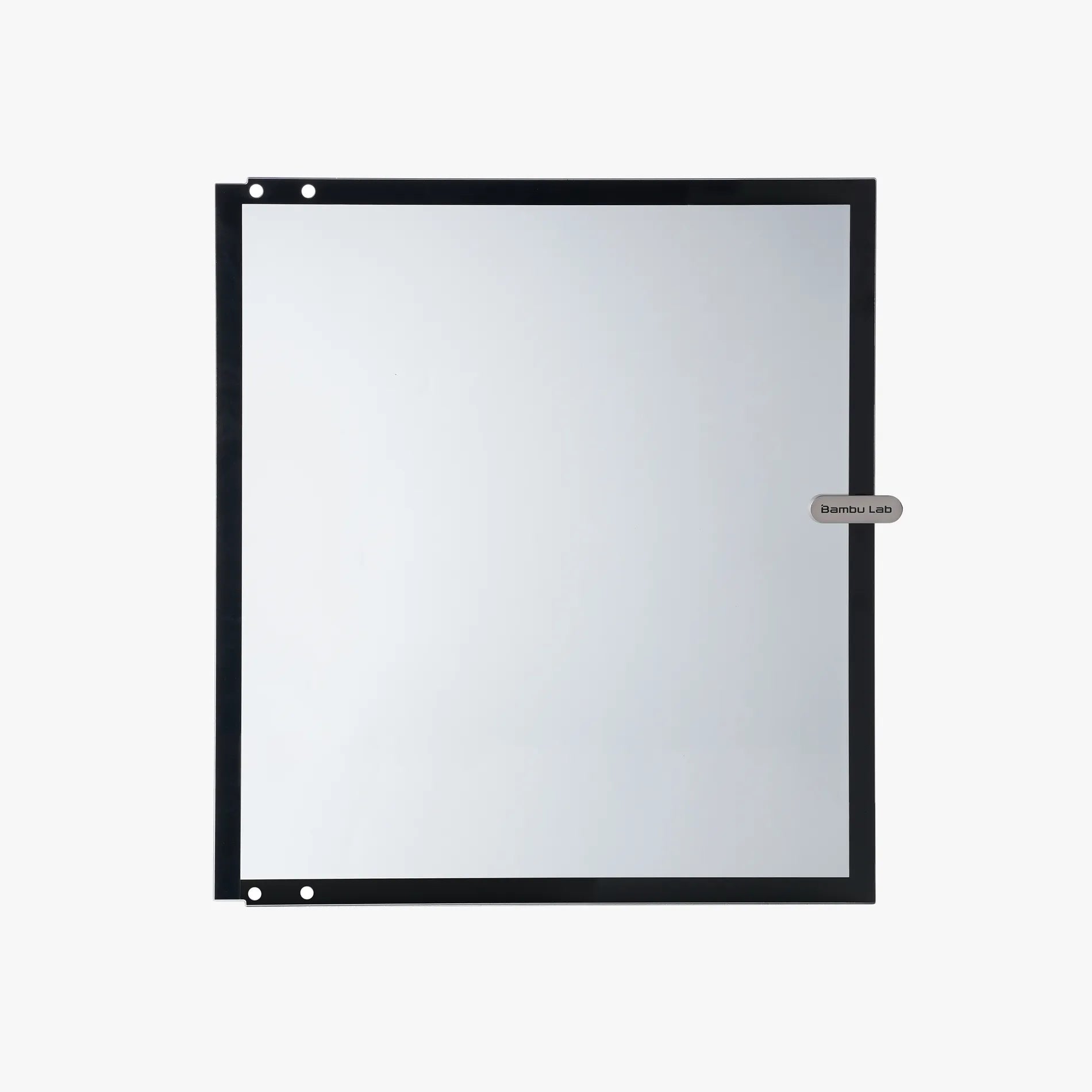 Additronix X1 Series front glass door spare part showing transparent glass with frame and handle in a close-up view.
