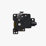 Additronix Hardened Steel Extruder Unit X1C spare part with detailed metal components and precision machining.