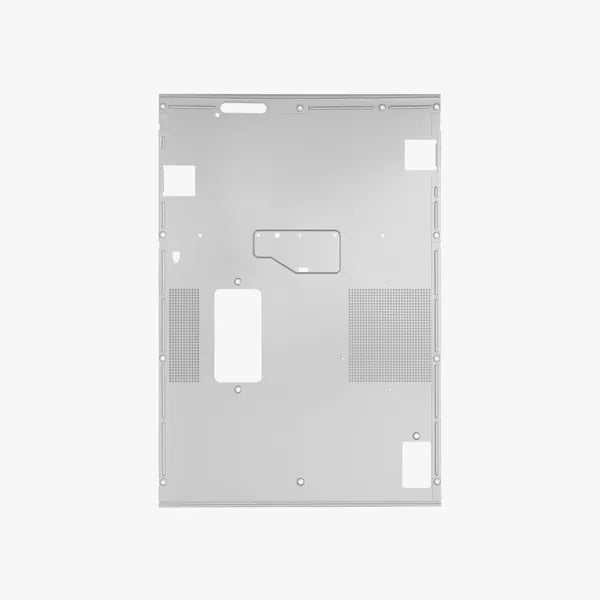 Additronix X1 Series Rear Metal Panel, spare part for X1C model, showing the durable metal construction and mounting details.